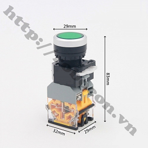CO243 Nút Nhấn Nhả Có Đèn Báo ...