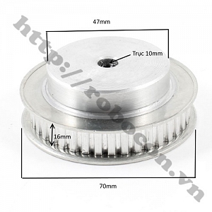 PKK992 Pulley Bánh Răng Nhôm 5M40 40 ...