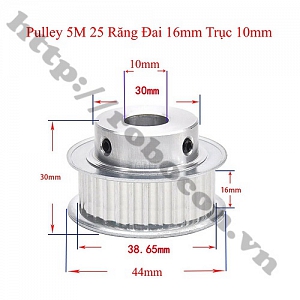 PKK1005 Pulley Bánh Răng Nhôm 5M25 25 ...