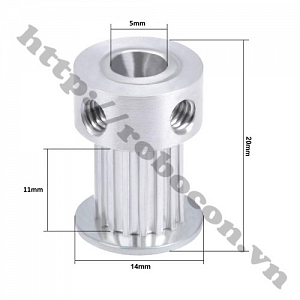 PKK996 Pulley Bánh Răng Nhôm MXL16 16 ...