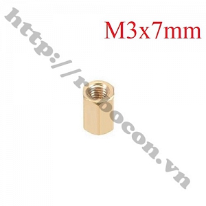 PKK1037 Trụ Đồng Lục Giác M3x7mm Cái ...