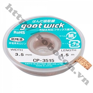  PKK1049 DÂY HÚT THIẾC, HÚT CHÌ GOOT WICK 3.5MM - ...