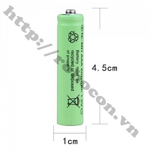 PPKP60 Pin Sạc Ni-Cd AAA 1.2V 600mAh