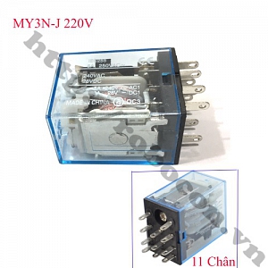  RE35 RELAY TRUNG GIAN MY3N-J 220V 5A 11 CHÂN 