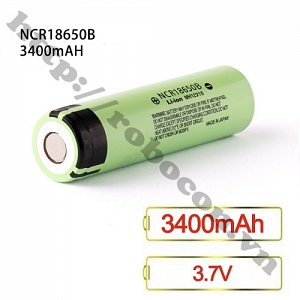 PPKP196 PIN PANA NCR18650B DUNG LƯỢNG 3400MAH