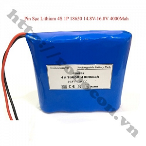 CBM162 PIN SẠC LITHIUM 4S 1P 14.8V–16.8V 4000MAH CHO LOA ...