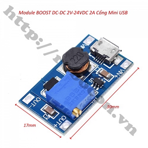 MDL54 Module BOOST DC-DC 2V-24VDC 2A Cổng ...