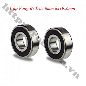PKK1075 Cặp Vòng Bi Đen Trục 8mm ...