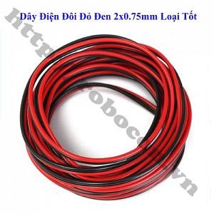 PKK1089 Dây Diện Đôi Đỏ Đen 2x0.75mm ...