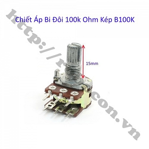  BT83 Chiết Áp Bi Đôi 100k ohm Kép B100K 