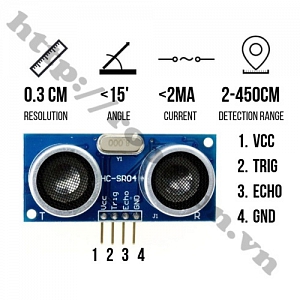MDL366 Module Cảm Biến Siêu Âm HC-SR04