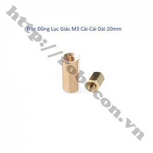 PKK1112 TRỤ ĐỒNG LỤC GIÁC M3 20MM ...
