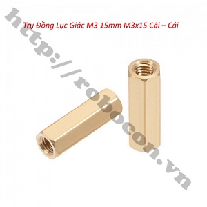 PKK1121 Trụ Đồng Lục Giác M3 15mm ...