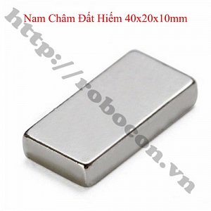  PKK1124 Nam Châm Đất Hiếm 40x20x10mm 