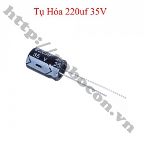 TD155 Tụ Hóa 220uf 35V 13x8mm