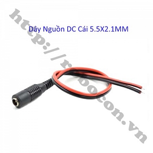 CO264 Dây Nguồn DC Cái 5.5x2.1mm Dây ...