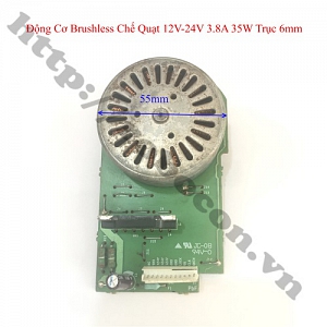  PKK1161 Động Cơ Brushless Không Chổi Than Chế Quạt 12V-24V ...