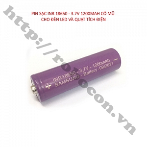  PPKP269 PIN SẠC INR 18650 - 3.7V ...