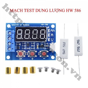 PPKP221 Mạch Test Dung Lượng HW-586 Cho Pin Li-ion Lithium ...