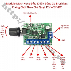  MDL384 Module Mạch Xung Điều Khiển Động Cơ Brushless Không ...