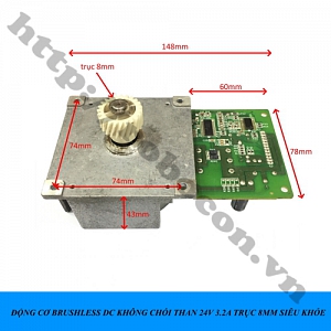 PKK1220 ĐỘNG CƠ BRUSHLESS DC KHÔNG CHỔI ...