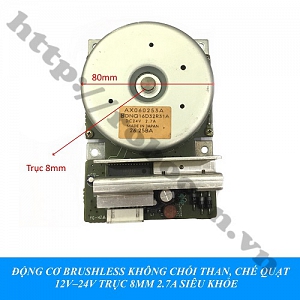  PKK1036 Động Cơ Brushless Không Chổi Than, Chế Quạt 12V–24V ...