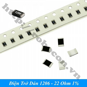 DT300 Điện Trở Dán 1206 - 22 ...