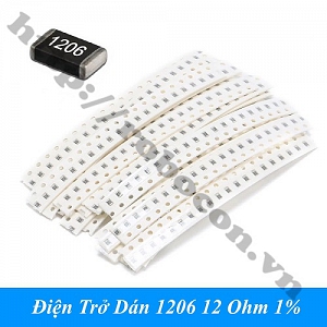 DT299 Điện Trở Dán 1206 12 Ohm ...