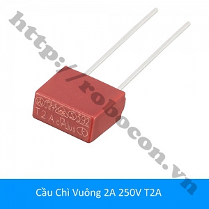  CC45 Cầu Chì Vuông 2A 250V T2A