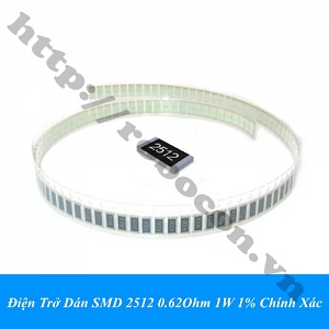DT307 Điện Trở Dán SMD 2512 0.62 ...