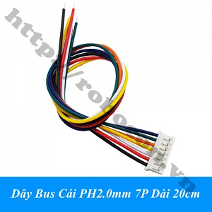 CO278 Dây Bus Cái PH2.0mm 7P Dài ...
