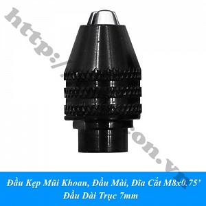  PKK1236 Đầu Kẹp Mũi Khoan, Đầu Mài, Đĩa Cắt M8x0.75’ ...