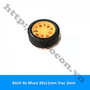 LKRB129 Bánh Xe Nhựa 3020A 30x11mm Trục ...