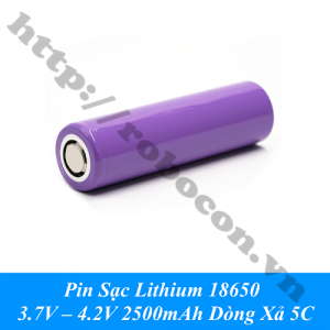 PPKP293 Pin Sạc Lithium 18650 3.7V – ...