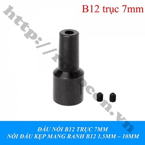  PKK1246 Đầu Nối B12 Trục 7mm Nối Đầu Kẹp Mang ...