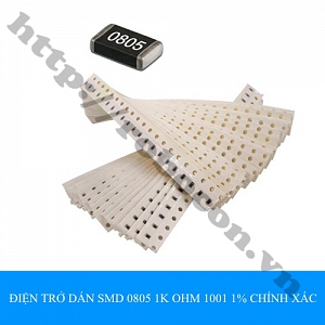 DT317 ĐIỆN TRỞ DÁN SMD 0805 1K ...