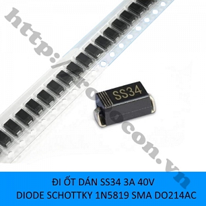 DO66 ĐI ỐT DÁN SS34 3A 40V ...
