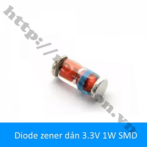 DO71 Diode zener dán 3.3V 1W SMD