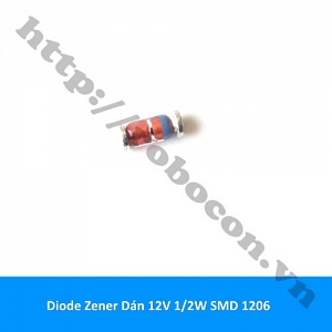  DO81 Diode Zener Dán 12V 1/2W SMD 1206  