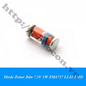  DO87 Diode Zener Dán 7.5V 1W ZM4737 LL41 SMD 