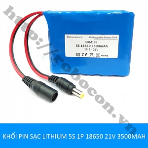  CBM182 KHỐI PIN SẠC LITHIUM 5S 1P ...