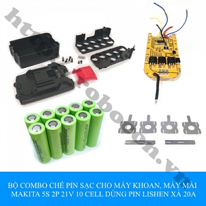 CBM184 BỘ COMBO CHẾ PIN SẠC CHO MÁY KHOAN, MÁY ...