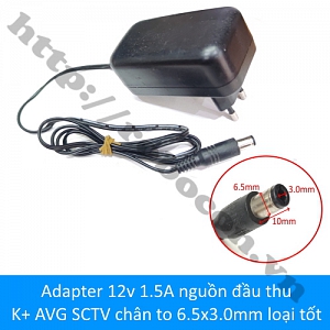  NG121 Adapter 12v 1.5A nguồn đầu thu K+ AVG SCTV ...