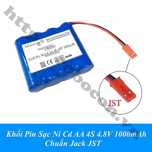 CBM187 Khối Pin Sạc Ni Cd AA 4S 4.8V 1500mAh ...