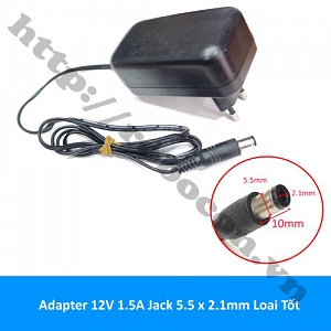NG122 Adapter 12V 1.5A Jack 5.5 x ...