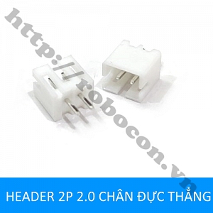  CO285 HEADER 2P 2.0 CHÂN ĐỰC THẲNG