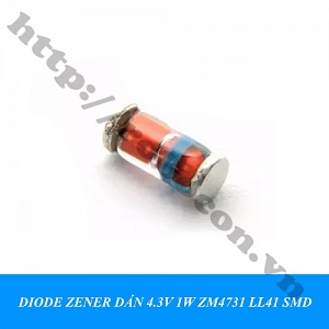 DO86 Diode Zener Dán 4.3V 1W ZM4731 ...