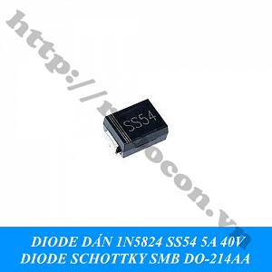 DO67 Diode Dán 1N5824 SS54 5A 40V ...