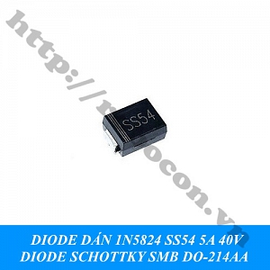  DO67 Diode Dán 1N5824 SS54 5A 40V ...