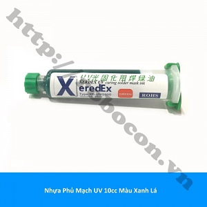 PKK1096 Nhựa Phủ Mạch UV 10cc Màu Xanh Lá